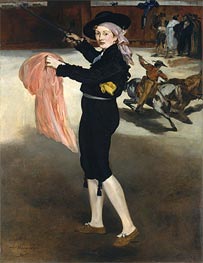 Mademoiselle V... in the Costume of an Espada, 1862 by Manet | Canvas Print