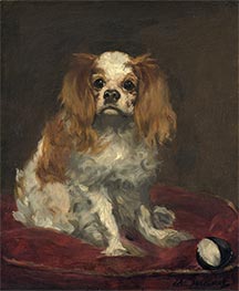 A King Charles Spaniel | Manet | Painting Reproduction