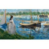 Banks of the Seine at Argenteuil, 1874 - Manet