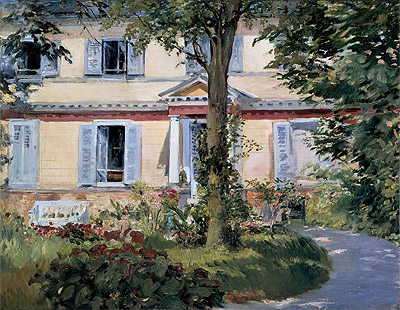 Das Haus in Rueil, 1882 | Manet