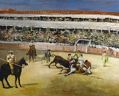 Bull Fight, 1865 | Manet | Giclée Leinwand Kunstdruck