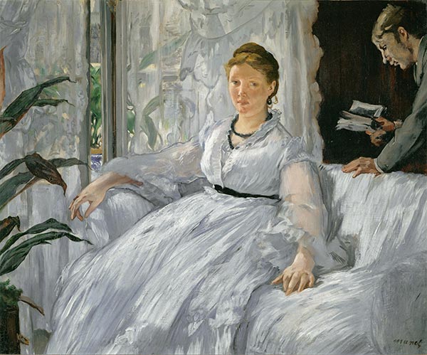 Madame Manet (Reading), 1868 | Manet