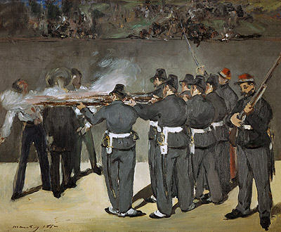 Die Erschießung Kaiser Maximilians, 1867 | Manet