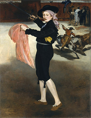 Mademoiselle V... in the Costume of an Espada, 1862 | Manet | Giclée Leinwand Kunstdruck