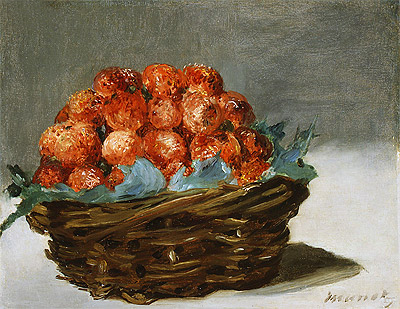 Strawberries, c.1882 | Manet | Giclée Canvas Print