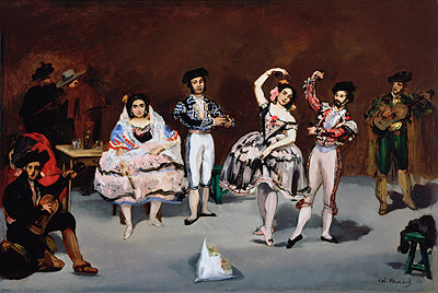 Spanish Ballet, 1862 | Manet | Giclée Leinwand Kunstdruck