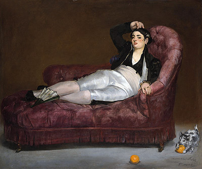 Young Woman Reclining in Spanish Costume, c.1862/63 | Manet | Giclée Canvas Print