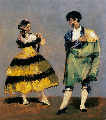 Spanish Dancers, 1879 | Manet | Giclée Canvas Print