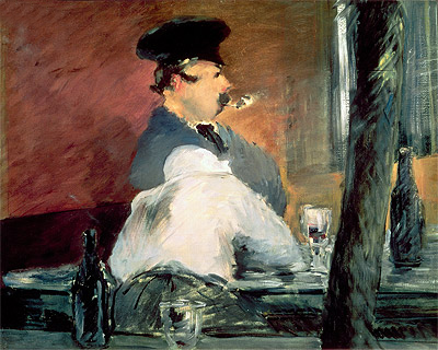 The Bar, c.1878/79 | Manet | Giclée Leinwand Kunstdruck