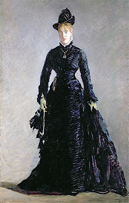 A Parisian Lady, n.d. | Manet | Giclée Leinwand Kunstdruck