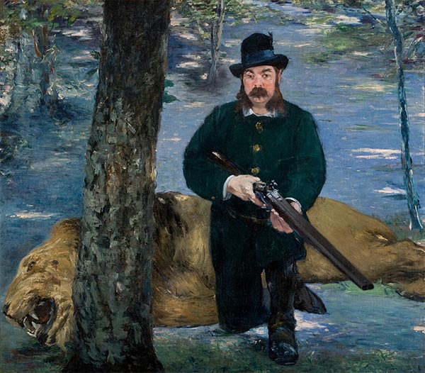 Mr. Eugène Petuiset, the Lion Hunter, 1881 | Manet | Giclée Canvas Print