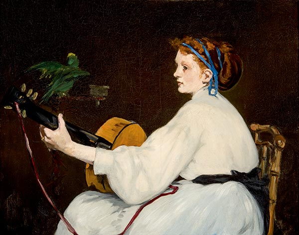 The Guitar Player, 1866 | Manet | Giclée Canvas Print