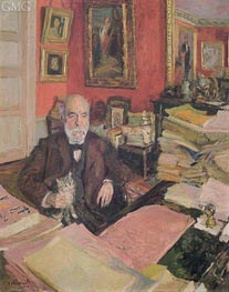 Portrait of Theodore Duret | Vuillard | Painting Reproduction