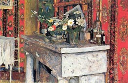 Der Kaminsims | Vuillard | Gemälde Reproduktion