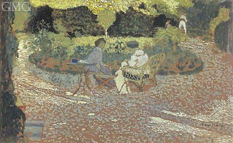 Im Garten, c.1898 | Vuillard | Giclée Leinwand Kunstdruck
