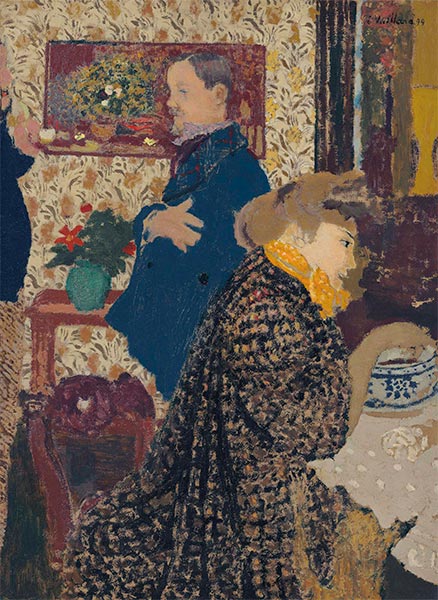 Misia and Vallotton in Villeneuve, 1899 | Vuillard