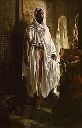 The Moorish Chief, 1878 von Eduard Charlemont | Leinwand Kunstdruck