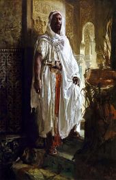 The Moorish Chief, 1878 von Eduard Charlemont | Giclée-Kunstdruck