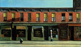 Early Sunday Morning, 1930 by Hopper | Canvas Print