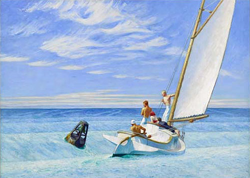 Hopper | Ground Swell, 1939 | Giclée Canvas Print