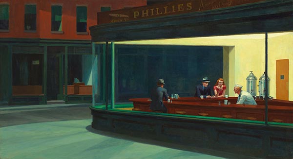 Hopper | Nighthawks, 1942 | Giclée Canvas Print
