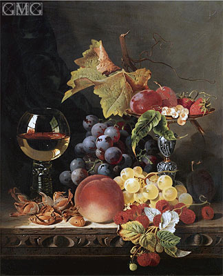 Still Life with a Wine Goblet and Silver Tazza, n.d. | Edward Ladell