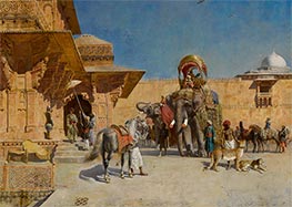 Departure for the Hunt, n.d. by Edwin Lord Weeks | Art Print