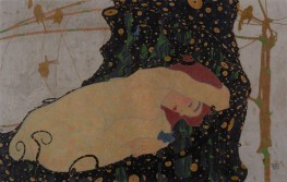 Danaë, 1909 by Schiele | Giclée Canvas Print
