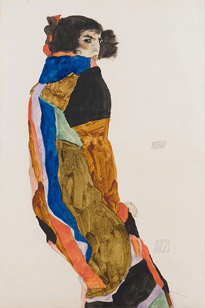 Moa, 1911 | Schiele | Giclée Papier-Kunstdruck