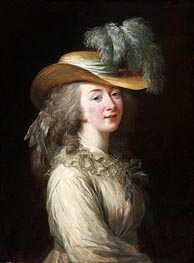 Portrait of Madame Du Barry, 1781 von Elisabeth-Louise Vigee Le Brun | Leinwand Kunstdruck