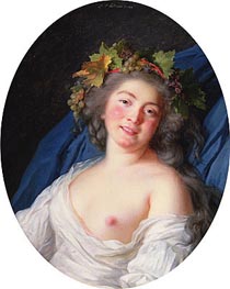 Bacchante | Elisabeth-Louise Vigee Le Brun | Painting Reproduction