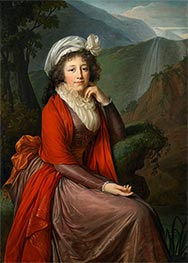 Portrait of Countess Maria Theresia Bucquoi | Elisabeth-Louise Vigee Le Brun | Gemälde Reproduktion