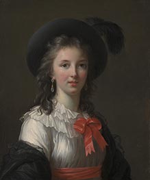 Elisabeth-Louise Vigee Le Brun | Self-Portrait, c.1781 | Giclée Canvas Print