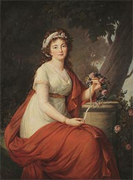 Prinzessin Youssoupoff, 1797 von Elisabeth-Louise Vigee Le Brun | Leinwand Kunstdruck