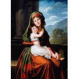 The Countess von Schonfeld with Her Daughter, 1793 - Elisabeth-Louise Vigee Le Brun