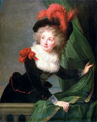 Madame Perregaux, 1789 | Elisabeth-Louise Vigee Le Brun | Giclée Leinwand Kunstdruck
