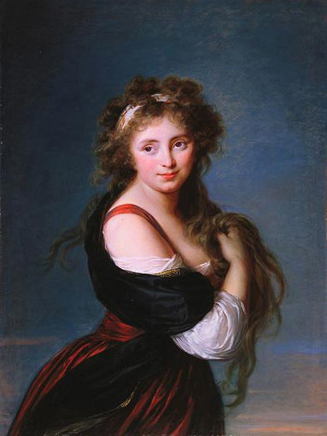 Hyacinthe Gabrielle Roland, Marchioness Wellesley, 1791 | Elisabeth-Louise Vigee Le Brun | Giclée Leinwand Kunstdruck