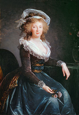 Maria Theresa of Bourbon, n.d. | Elisabeth-Louise Vigee Le Brun | Giclée Leinwand Kunstdruck