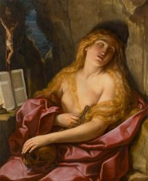 Penitent Magdalene | Elisabetta Sirani | Painting Reproduction