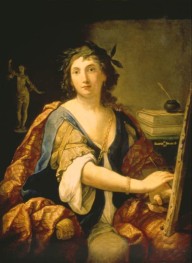 Allegory of Painting, 1658 by Elisabetta Sirani | Canvas Print