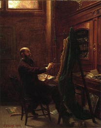 Worthington Whittredge in seinem Tenth Street Studio, 1865 | Leutze
