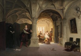 Die Vorladung, 1856 von Leutze | Giclée Leinwand-Kunstdruck