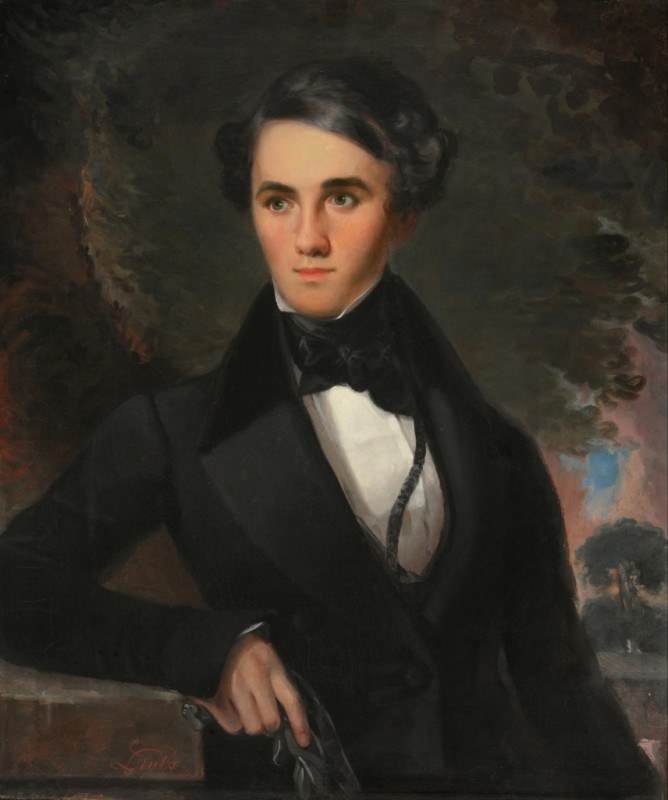 Thomas Stokes Page, 1836 | Leutze | Giclée Leinwand-Kunstdruck