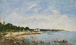 Le Cap, Antibes, 1893 by Eugene Boudin | Canvas Print