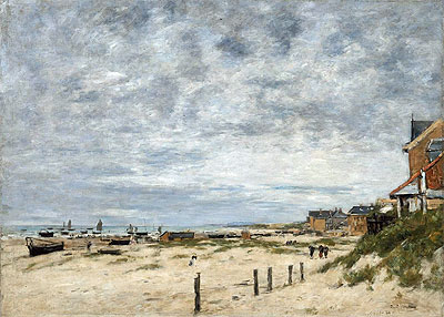 Die Bucht bei Berck (Pas-de-Calais), 1882 | Eugene Boudin
