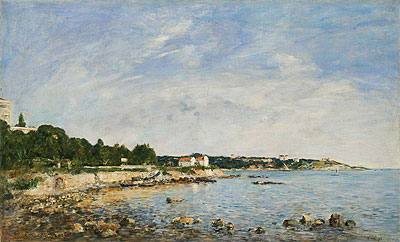 Le Cap, Antibes, 1893 | Eugene Boudin