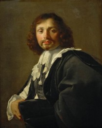 Männerporträt, c.1600/00 von Eustache Le Sueur | Leinwand-Kunstdruck