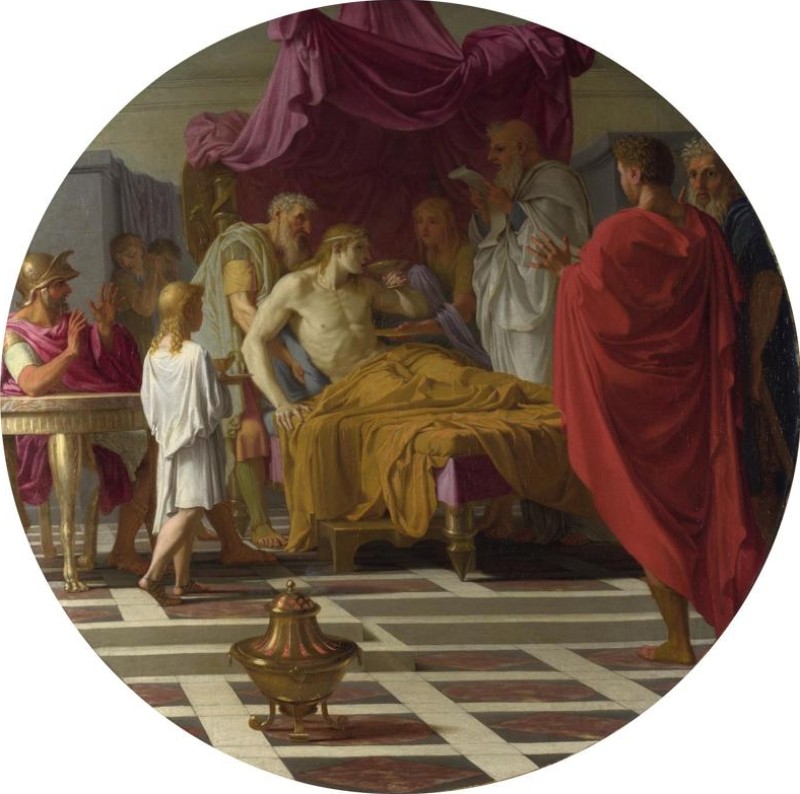 Alexander and His Doctor, c.1648/49 | Eustache Le Sueur | Giclée Canvas Print