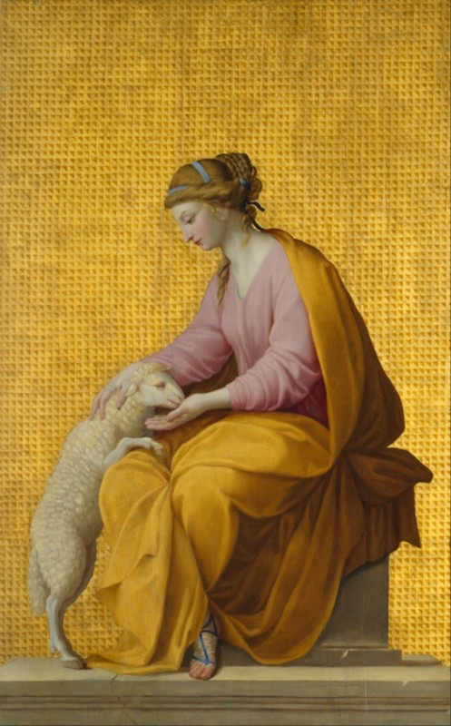 Meekness, 1650 | Eustache Le Sueur | Giclée Canvas Print