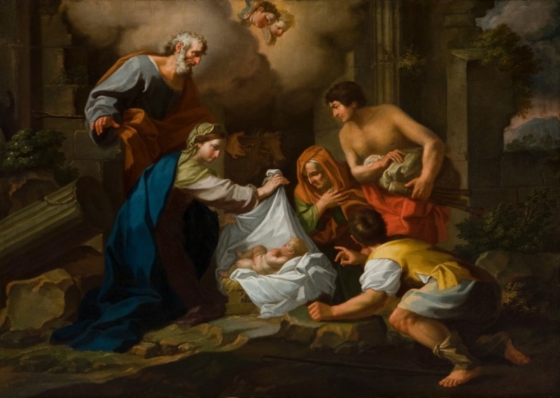 Adoration of the Shepherds, n.d. | Eustache Le Sueur | Giclée Canvas Print